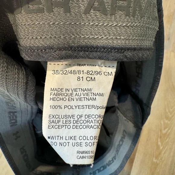 Under Armour Gray Chinos Soft Cotton Blend - Picture 6 of 6